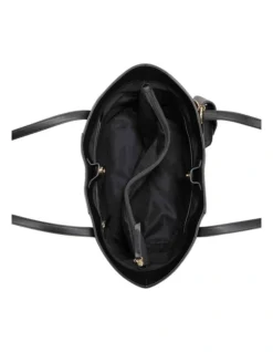 Nine West Sunnyside Dark Brown Logo Tote Bag -Nine West 860125420 4 720x928