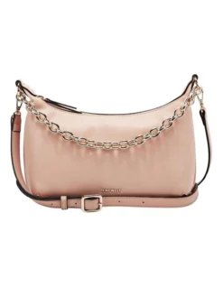 Nine West Ronnie Pink Zip Top Shoulder Bag
