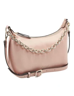 Nine West Ronnie Pink Zip Top Shoulder Bag -Nine West 860126140 3 720x928