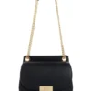 Nine West Torin Black Saddle Crossbody Bag