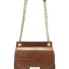 Nine West Torin Caramel Saddle Crossbody Bag