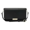 Nine West Lawson Black Zip Around Wallet