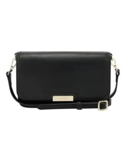 Nine West Lawson Black Zip Around Wallet