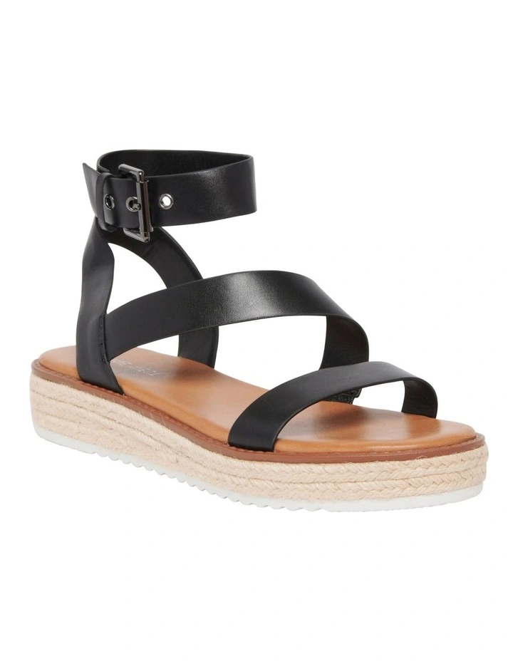 Nine West Chaya Black Sandals 2 Nine West Chaya Black Sandals - Image 2