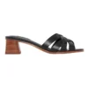 Nine West Garnet Black Sandals