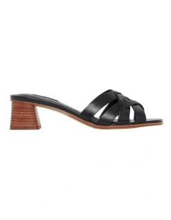 Nine West Garnet Black Sandals