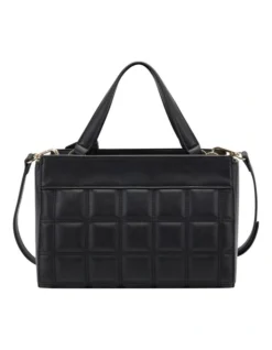 Nine West Sadie Black Zip Top Satchel Bag -Nine West 899164720 4 720x928