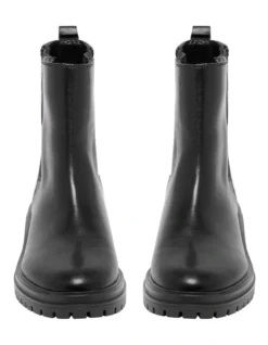 Nine West Saleema Black Boots -Nine West 913937320 3 720x928