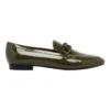 Nine West Chain Green Flats