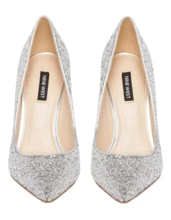 Nine West Fresh Silver Pumps 6 Nine West Fresh Silver Pumps -Nine West 919445140 3 720x928