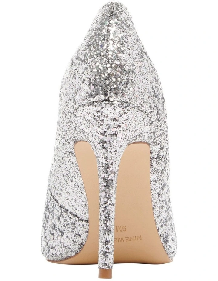Nine West Fresh Silver Pumps 4 Nine West Fresh Silver Pumps - Image 4