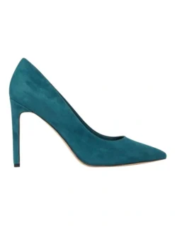 Nine West Tatiana Teal Pumps