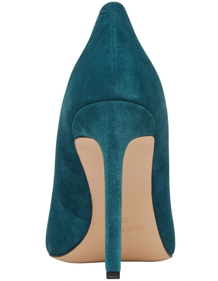 Nine West Tatiana Teal Pumps 4 Nine West Tatiana Teal Pumps - Image 4