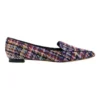 Nine West Abay Multi Check Flats