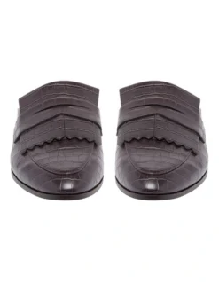 Nine West Kilts Brown Flat Mules -Nine West 919446850 3 720x928