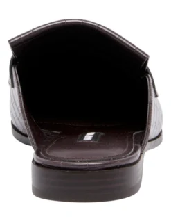 Nine West Kilts Brown Flat Mules -Nine West 919446850 4 720x928