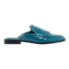 Nine West Kilts Teal Flat Mules