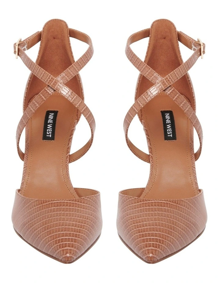 Nine West Mig Caramel Pumps 3 Nine West Mig Caramel Pumps - Image 3