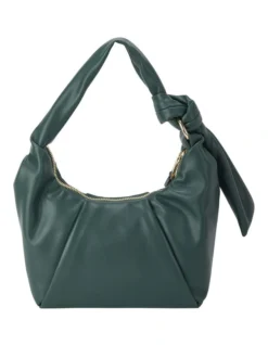 Nine West Doris Zip Top Hobo Bag In Bottle Green -Nine West 926659900 4 720x928