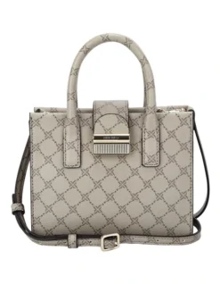 Nine West Kathy Mini Jet Set Tote Bag In Beige Multi