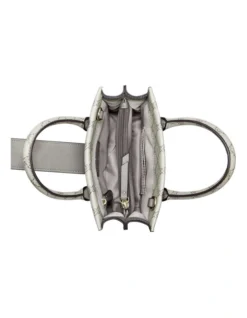 Nine West Kathy Mini Jet Set Tote Bag In Beige Multi -Nine West 926660260 3 720x928