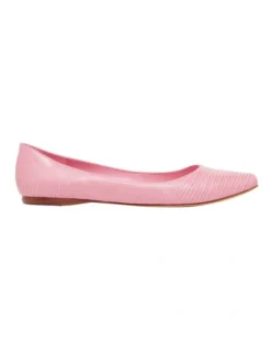 Nine West Speakup Flats In Pink