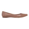 Nine West Speakup Flats In Caramel