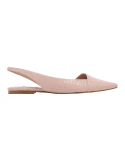 Nine West Beads Ballet Flat Shoe In Light Pink