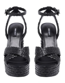 Nine West Hadyn Platform Sandal In Black -Nine West 947642590 3 720x928