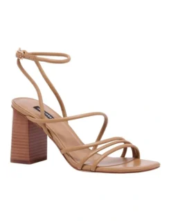 Nine West Yeap Block Heel Sandal In Natural -Nine West 947642770 2 720x928