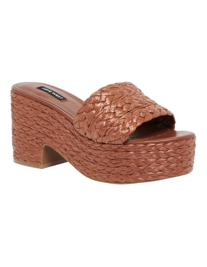Nine West Rafts Tan Sandal 2 Nine West Rafts Tan Sandal - Image 2