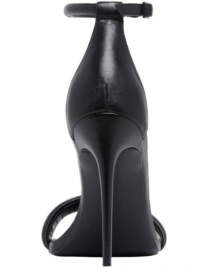Nine West Teeya Heeled Sandal In Black 4 Nine West Teeya Heeled Sandal In Black - Image 4