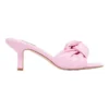 Nine West Knot Heeled Sandal In Pink