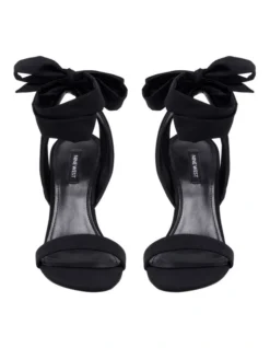 Nine West Kelsie Tie-Up Sandals In Black -Nine West 951241420 3 720x928