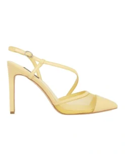 Nine West Timie Pump In Yellow