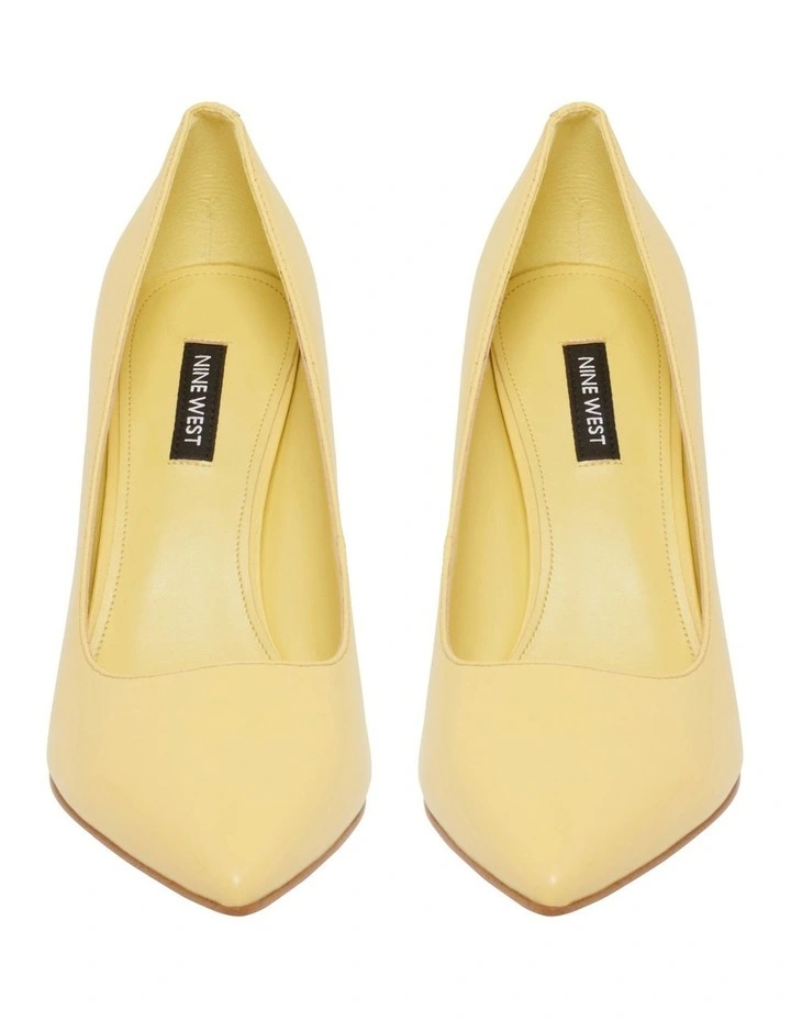 Nine West Mailin Pump In Yellow 3 Nine West Mailin Pump In Yellow - Image 3