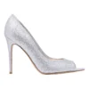 Nine West Prizz Pump In Silver