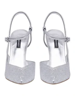 Nine West Elisa Pump In Silver -Nine West 956527480 3 720x928