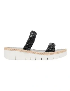 Nine West Saven Sandals In Black