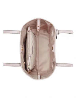 Nine West Delaine Mushroom Logo Tote Bag In Beige 6 Nine West Delaine Mushroom Logo Tote Bag In Beige -Nine West 977787100 3 720x928