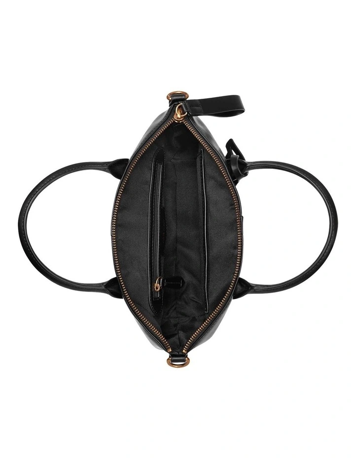 Nine West Harika Satchel Bag In Black 3 Nine West Harika Satchel Bag In Black - Image 3