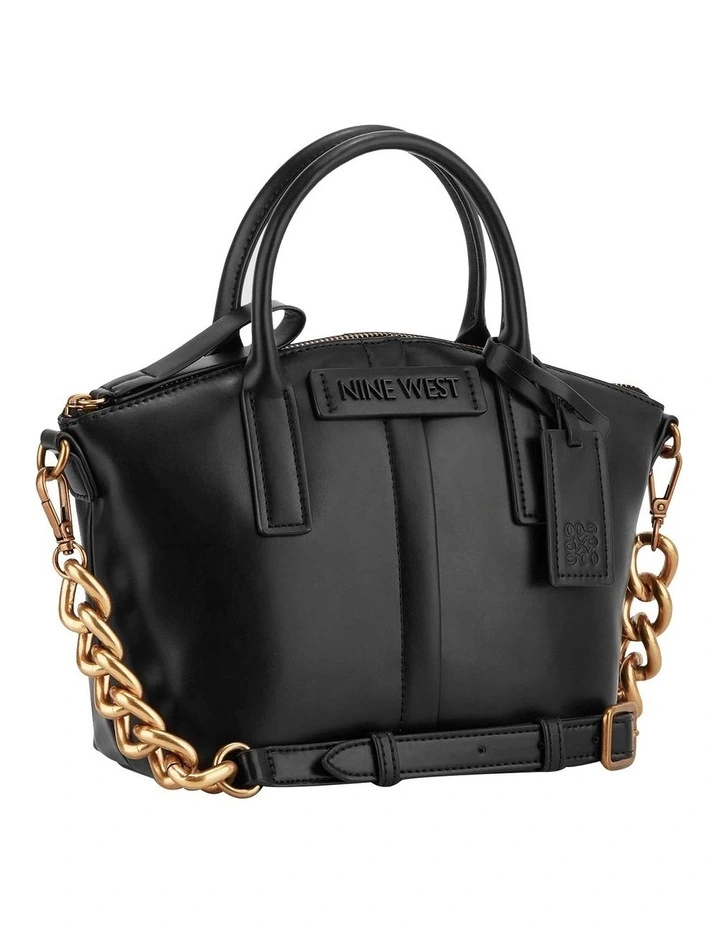Nine West Harika Satchel Bag In Black 4 Nine West Harika Satchel Bag In Black - Image 4