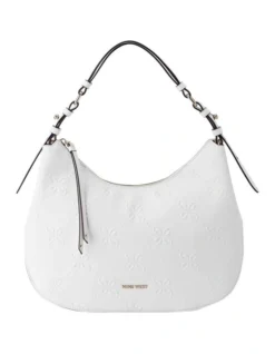 Nine West Irina Hobo Bag In White