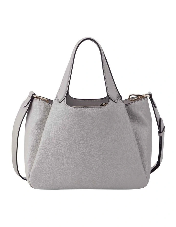 Nine West Emmaline Satchel Bag In Grey 2 Nine West Emmaline Satchel Bag In Grey - Image 2