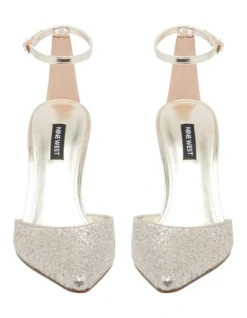 Nine West Shaply Glitter Pump In Gold -Nine West 979981030 3 720x928