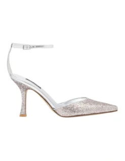 Nine West Shaply Glitter Pump In Multi