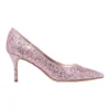Nine West Mailin Glitter Pump In Pink