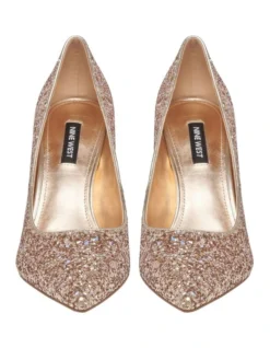 Nine West Mailin Glitter Pump In Gold -Nine West 980028550 3 720x928