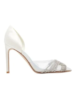 Nine West Toast Pump In Cream