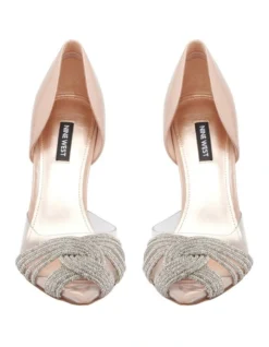 Nine West Toast Pump In Beige 6 Nine West Toast Pump In Beige -Nine West 980028730 3 720x928